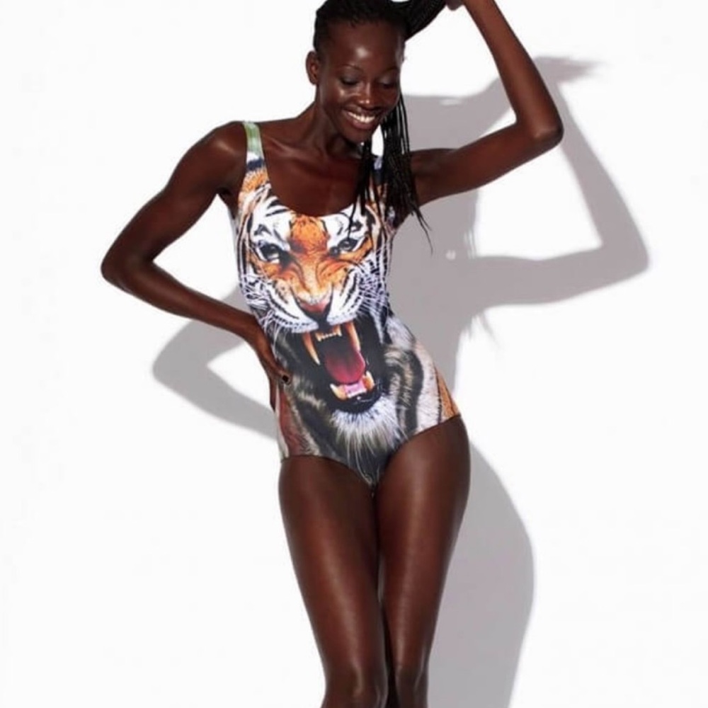 BLACKMILK CLOTHING Tiger Swim Small NEW WITH TAGS!